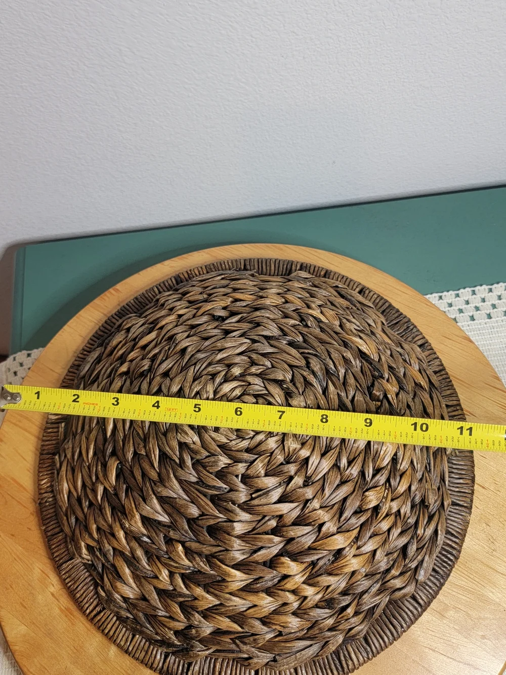 Source Unknown Handwoven Seagrass Basket - Brown